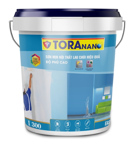 TORA - Sơn mịn nội thất lau chùi hiệu quả độ phủ cao