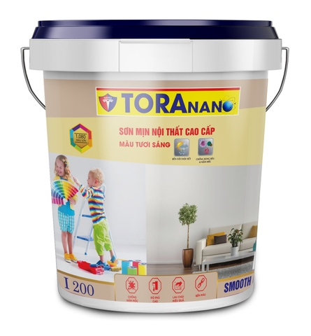 TORA - Sơn mịn nội thất cao cấp màu tươi sáng