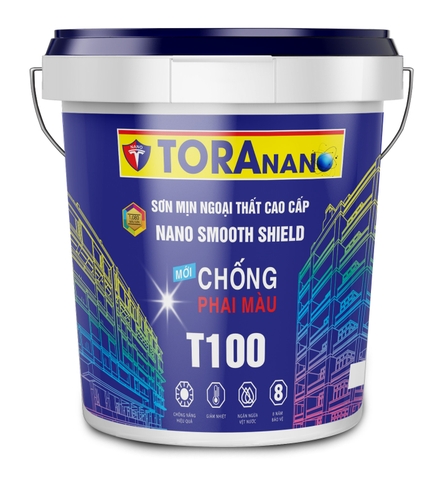 TORA - Sơm mịn ngoại thất cao cấp chống phai màu