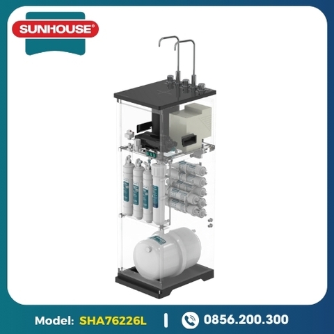 Máy Lọc Nước Nóng-Lạnh-RO UltraPure 11 Lõi Sunhouse SHA76226L