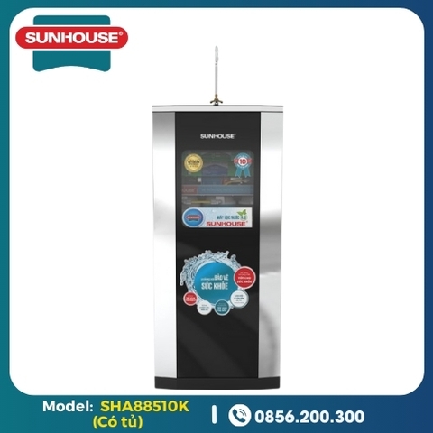 Máy Lọc Nước R.O 10 Lõi SUNHOUSE SHA88510K (Có tủ)