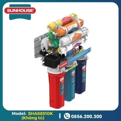 Máy Lọc Nước R.O 10 Lõi SUNHOUSE SHA88510K (Không tủ)