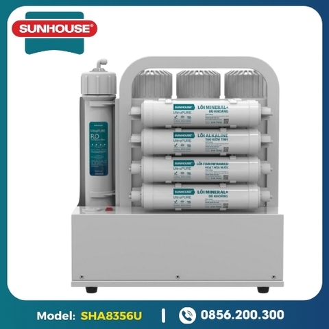 Máy Lọc Nước RO Không Vỏ Sunhouse 12 Lõi SHA8356U