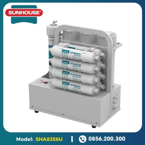 Máy Lọc Nước RO Không Vỏ Sunhouse 12 Lõi SHA8356U