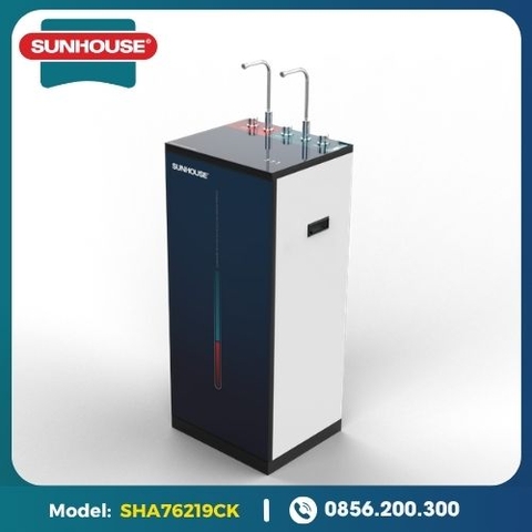 MÁY LỌC NƯỚC R.O NÓNG LẠNH 10 LÕI SUNHOUSE SHA76219CK