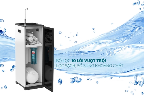Máy Lọc Nước Tủ Đứng Sunhouse 10 Lõi SHA88113K