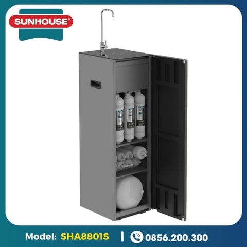 Máy Lọc Nước Tủ Đứng Hydrogen UltraX Sunhouse 11 Lõi SHA8801S