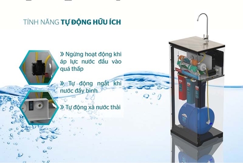 Máy lọc nước RO Tủ Đứng Sunhouse 8 Lõi SHA8818K