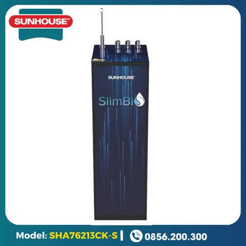Máy Lọc Nước 3 Chế Độ Nóng - Lạnh - Thường Sunhouse 9 Lõi SLIMBIO SHA76214CK-S