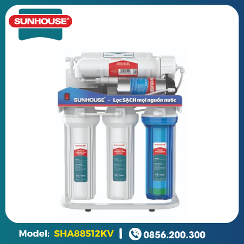 Máy Lọc Nước Không Vỏ Sunhouse 6 Lõi SHA88512-KV