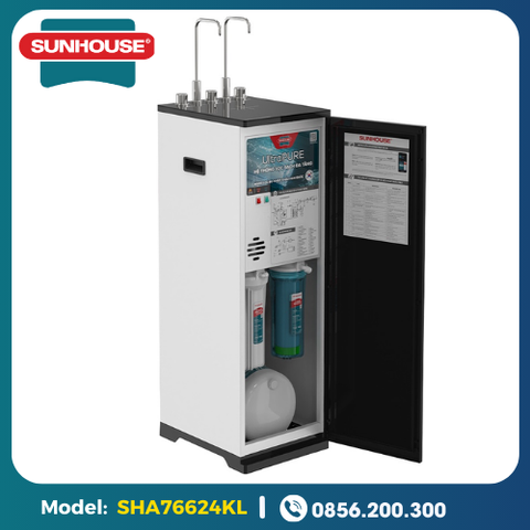 Máy Lọc Nước 3 Chế Độ Nóng - Lạnh - Thường Ultra PURE Sunhouse 11 Lõi SHA76624KL