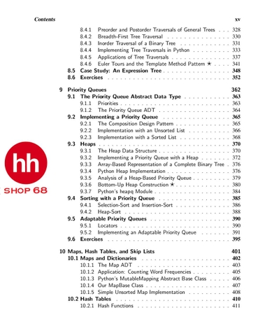 Data Structures and Algorithms in Python - HHShop68