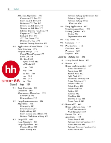 Data Structures: A Pseudocode Approach with C - HHShop68