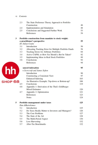 Advances in Portfolio Construction and Implementation