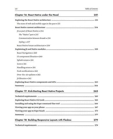React and React Native 5th Edition