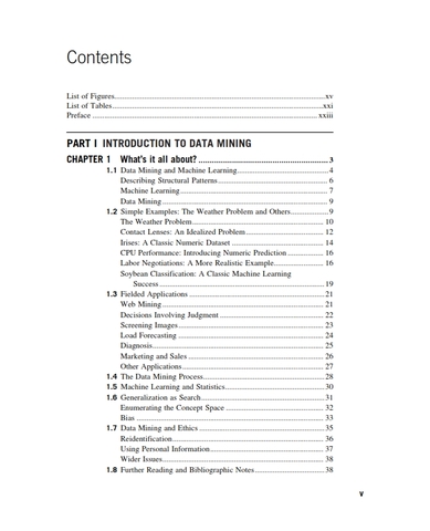 Data Mining Practical Machine Learning Tools and Techniques 4th Edition