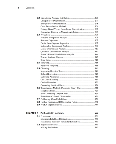 Data Mining Practical Machine Learning Tools and Techniques 4th Edition