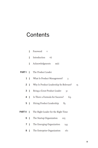 Product Leadership