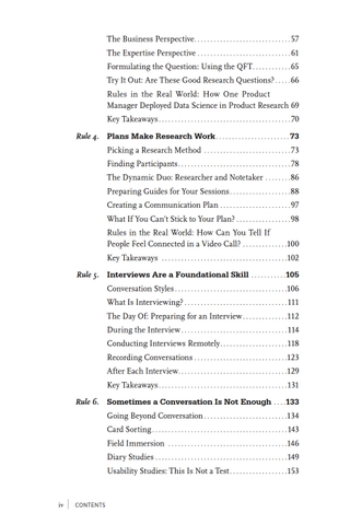 Product Research Rules
