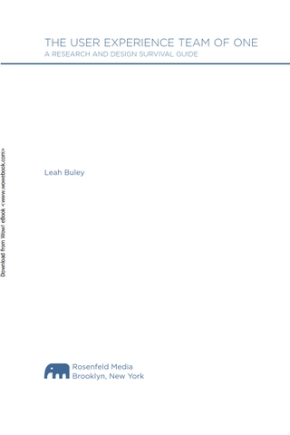 The User Experience Team of One