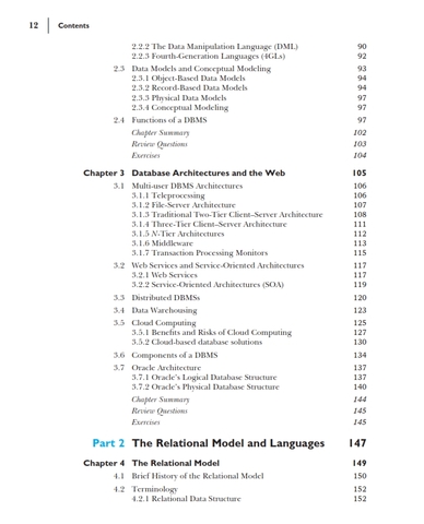 Database Systems A Practical Approach to Design, Implementation, and Management 6th Edition