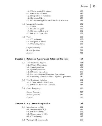Database Systems A Practical Approach to Design, Implementation, and Management 6th Edition