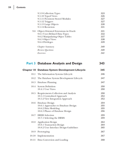 Database Systems A Practical Approach to Design, Implementation, and Management 6th Edition