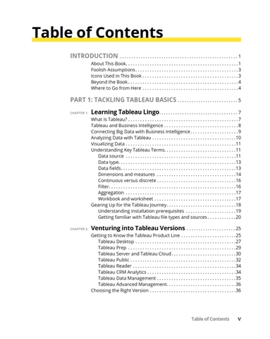 Tableau For Dummies 2nd Edition