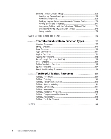 Tableau For Dummies 2nd Edition
