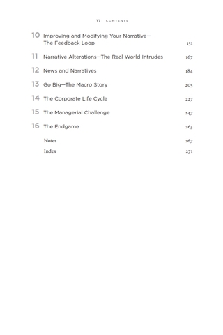 Narrative and Numbers