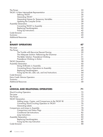 Writing a C Compiler
