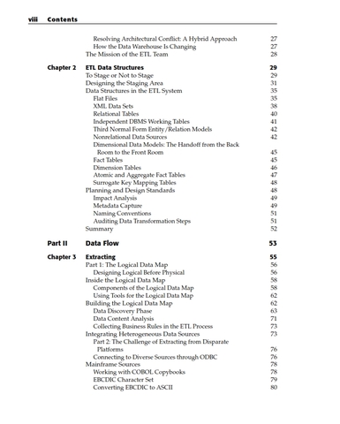 The Data Warehouse ETL Toolkit