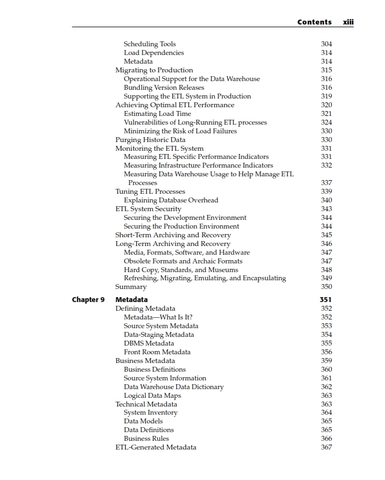 The Data Warehouse ETL Toolkit
