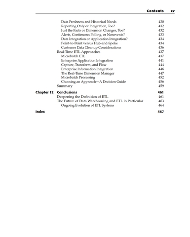 The Data Warehouse ETL Toolkit