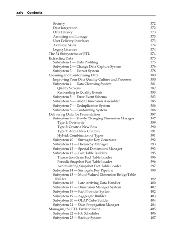 The Data Warehouse Lifecycle Toolkit 2nd Edition