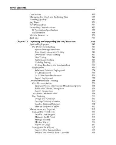 The Data Warehouse Lifecycle Toolkit 2nd Edition