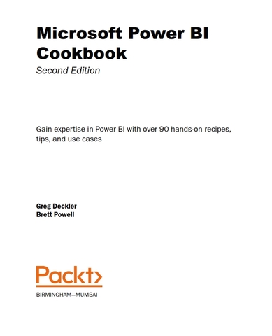 Microsoft Power BI Cookbook 2nd Edition