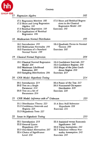 A Course in Econometrics