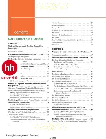 Strategic Management - HHSHOP68