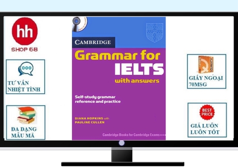 Combo 2 sách Vocabulary for IELTS và Grammar for IELTS (Tổng 3 sách)