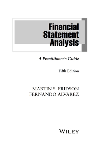 Financial Statement Analysis 5th Edition