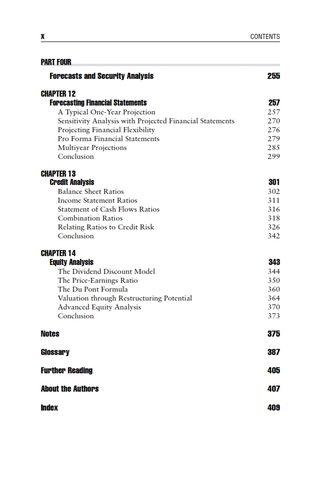 Financial Statement Analysis 5th Edition