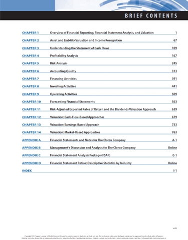 Financial Reporting, Financial Statement Analysis and Valuation 10th Edition