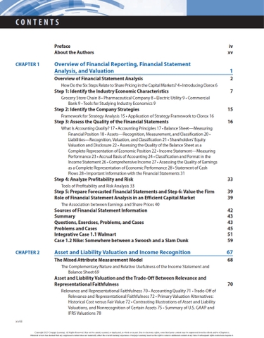 Financial Reporting, Financial Statement Analysis and Valuation 10th Edition
