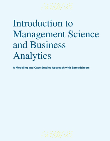 Introduction to Management Science 7th Edition