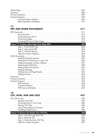 Automate the Boring Stuff with Python 3rd Edition