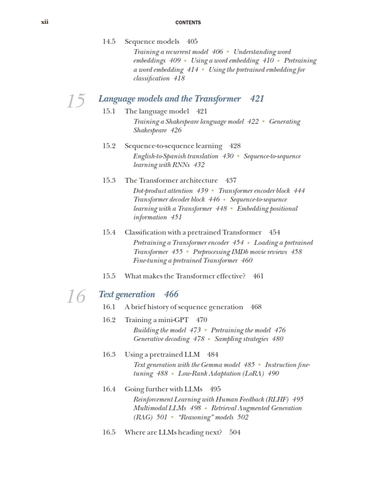 Deep Learning with Python 3rd Edition
