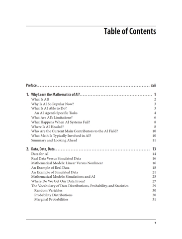 Essential Math for AI