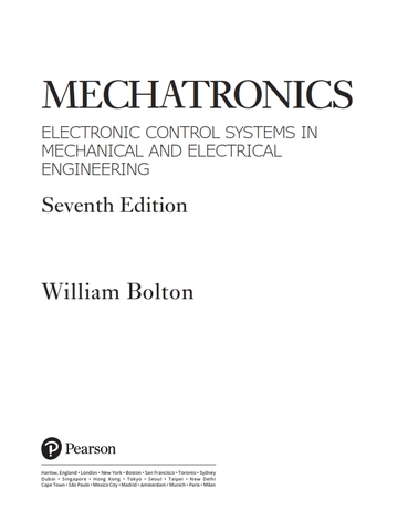 Mechatronics 7th Edition