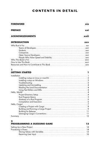 The Rust Programming Language 3rd Edition